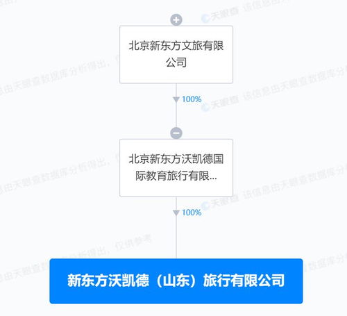 新東方在山東成立沃凱德旅行公司，拓展社會經濟咨詢服務